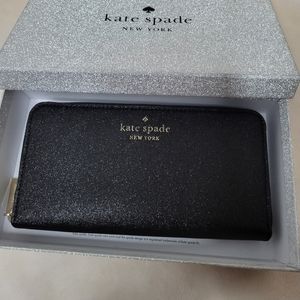Kate Spade Tinsel Boxed Large Continental Wallet